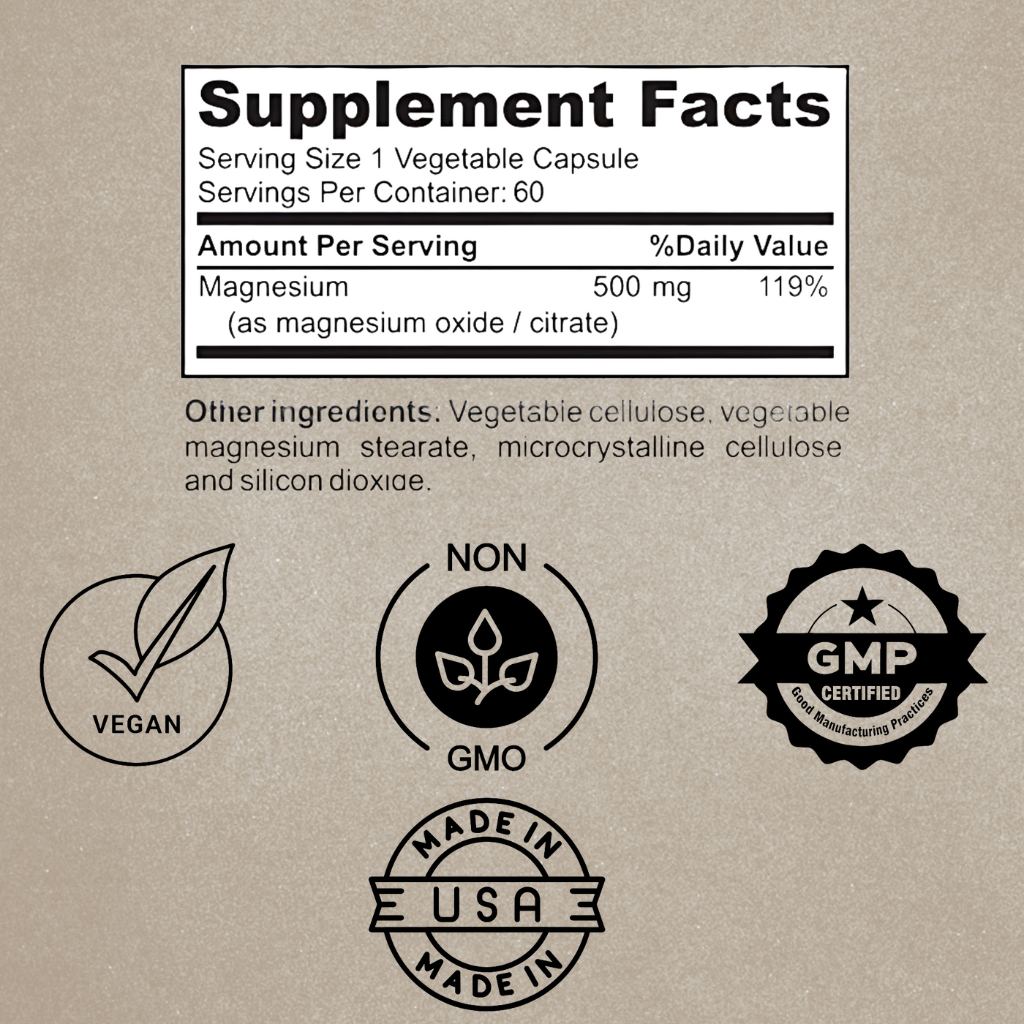 Magnesium 500MG