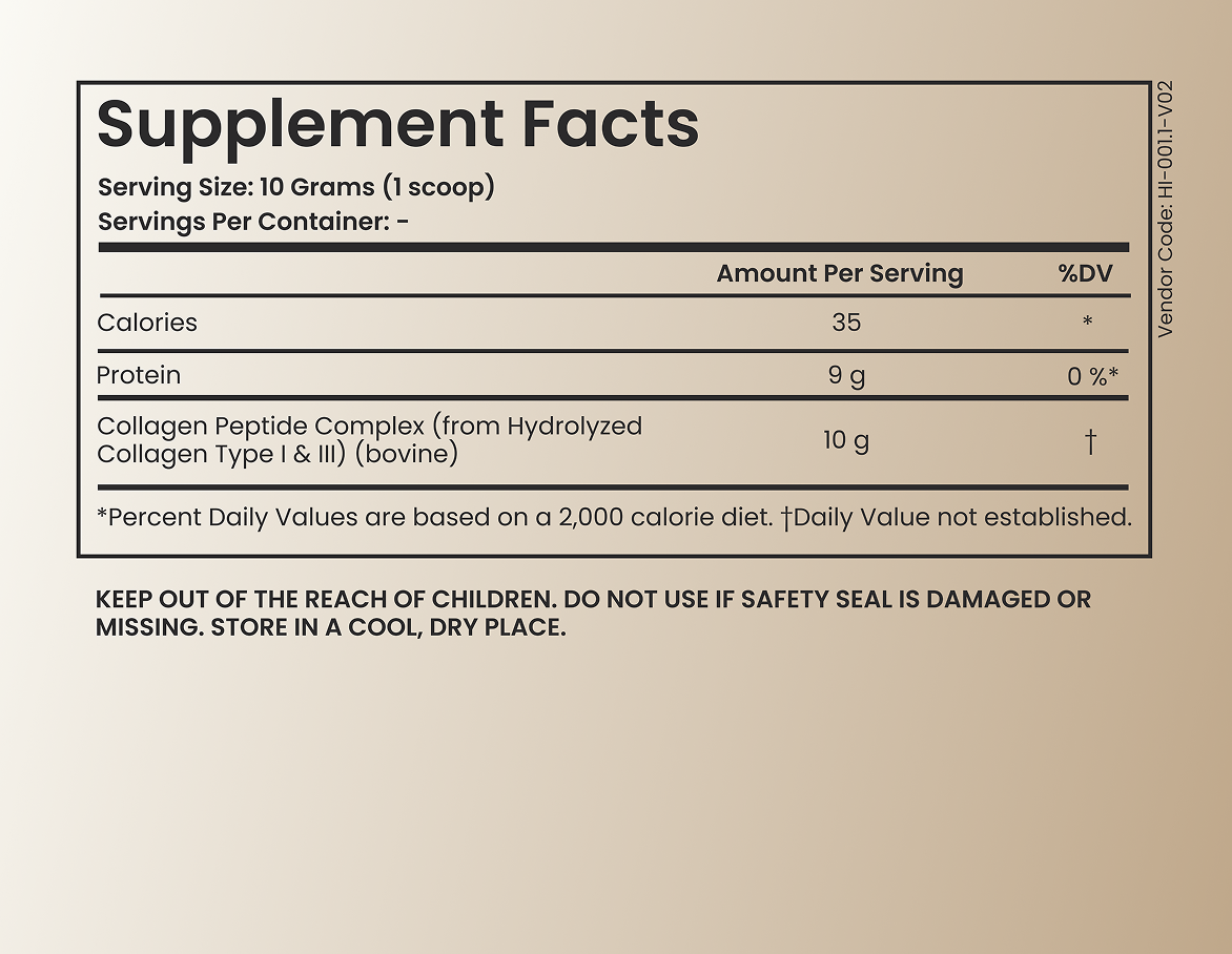 Multi Collagen Peptides Powder